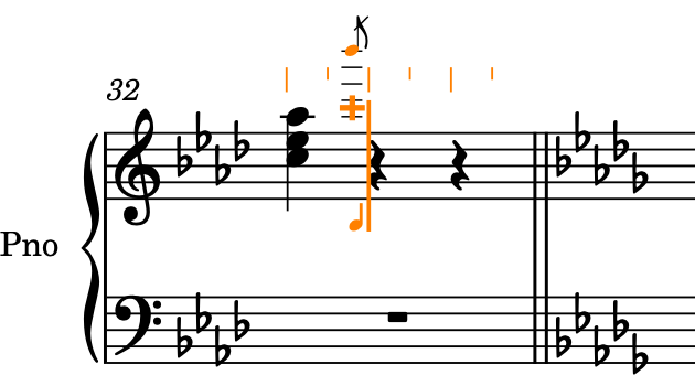 Caret when inputting normal notes in chord input